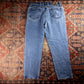 Wrangler W36 L31 Relaxed Blue Denim Jeans