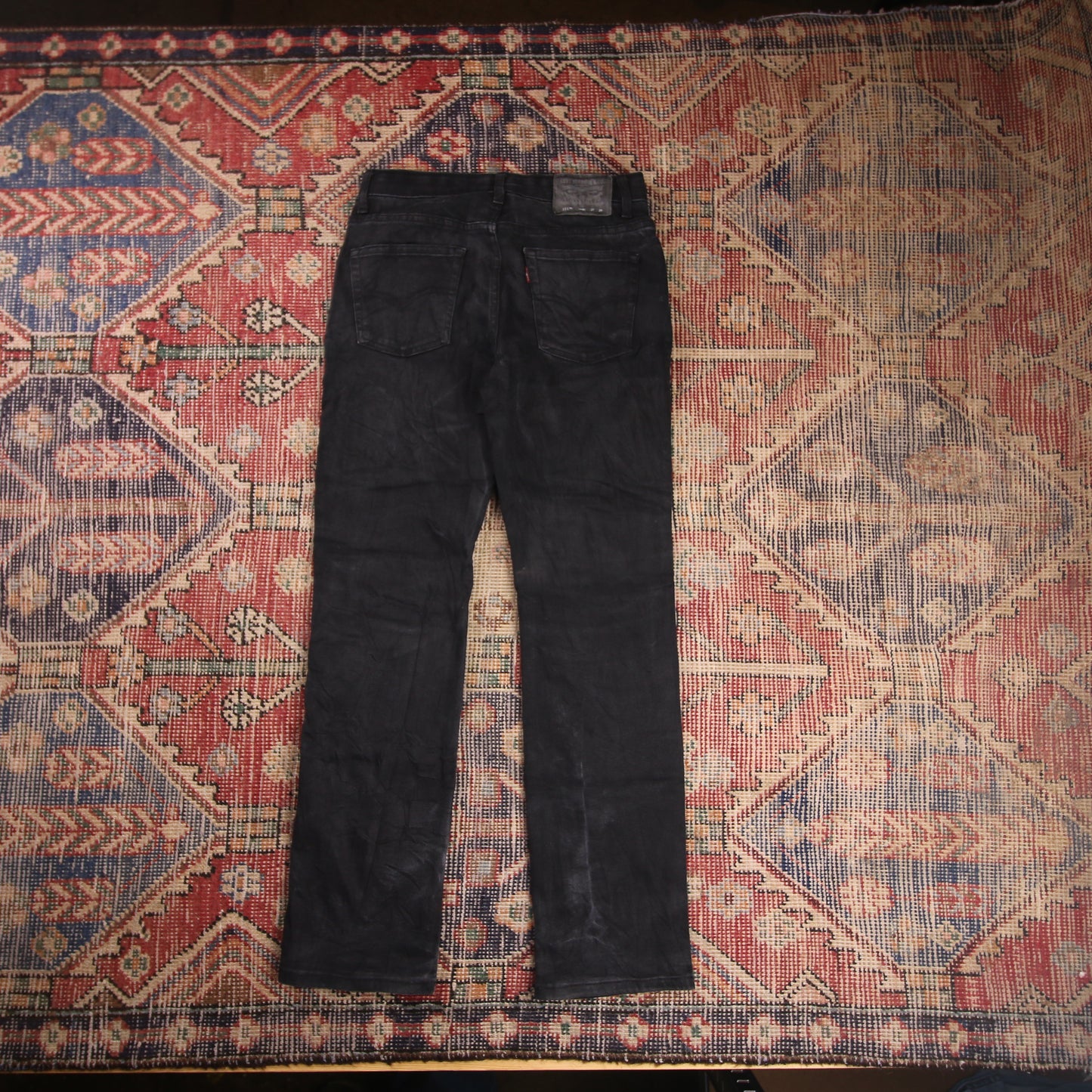 Levi's 511 W28 L27 Slim Fit Black Denim Jeans