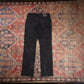 Levi's 511 W28 L27 Slim Fit Black Denim Jeans