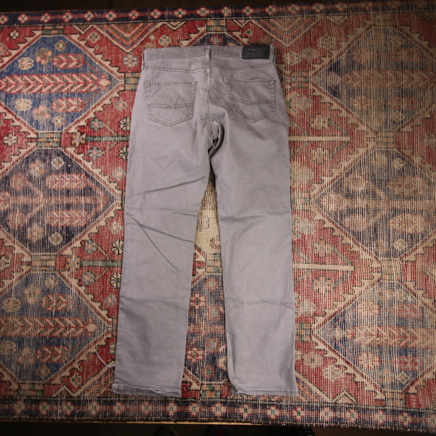 Levi's Signature W32 L29 Straight Leg Grey Denim Jeans