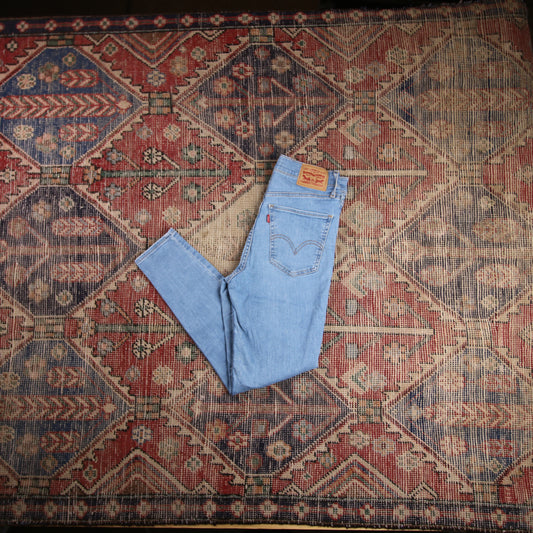 Levi's 501 W26 L26 Original Fit Blue Denim Jeans
