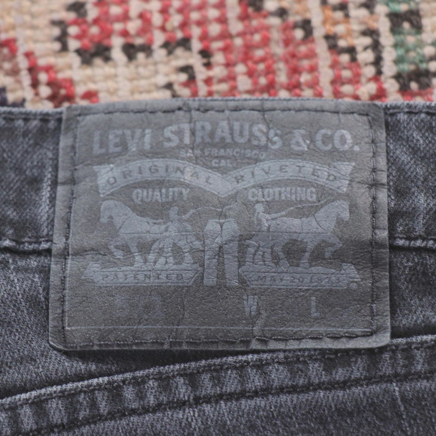 Levi's Red Tab W30 L27 Slim Straight Fit Grey Denim Jeans