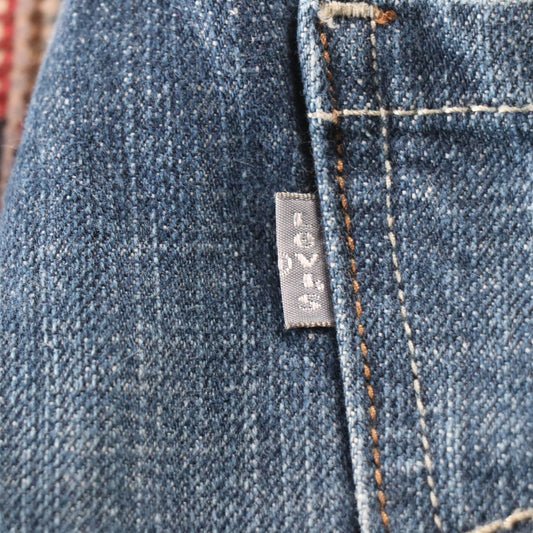 Levi's W36 L31 Bootcut Blue Denim Jeans