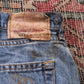 Levi's 513 W38 L27 Straight Leg Slim Fit Blue Denim Jeans