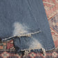 Lee W34 L31 Straight Leg Relaxed Fit Blue Denim Jeans