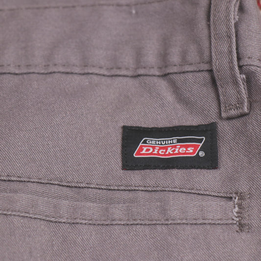 Dickies W30 L30 Straight Leg Blue Cotton Blend Trousers