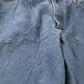 Wrangler W38 L34 Straight Leg Relaxed Fit Blue Denim Jeans