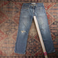 Levi's 527 Red Tab W32 L31 Bootcut Blue Denim Jeans