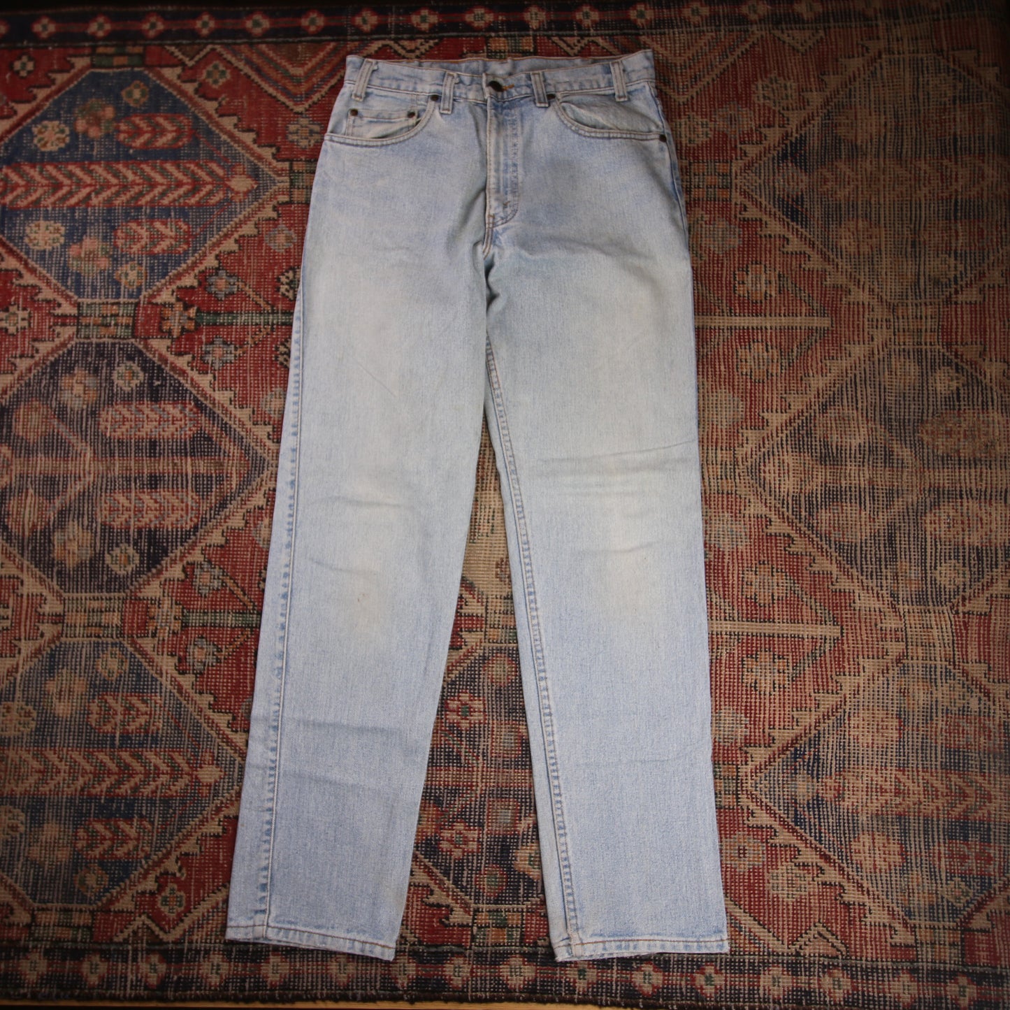 Levi's Orange Tab W30 L31 Tapered Leg Loose Fit Blue Denim Jeans