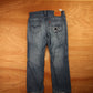 Levi's 539 Red Tab W34 L29 Straight Leg Blue Denim Jeans