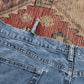 Lee W42 L29 Straight Leg Relaxed Fit Blue Denim Jeans