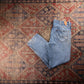Levi's Red Tab W26 L33 Loose Straight Leg Blue Denim Jeans
