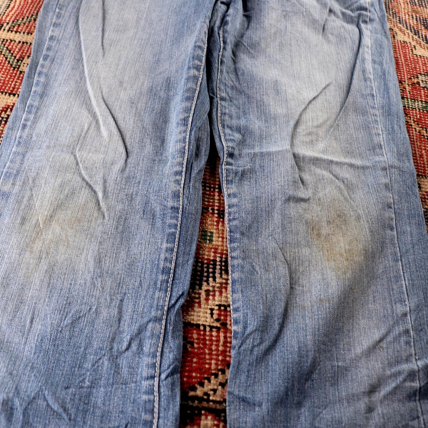 Levi's 519 W28 L31 Bootcut Blue Denim Jeans