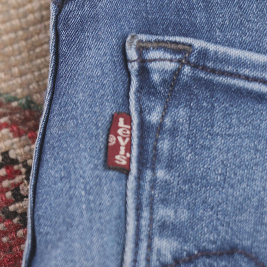 Levi's 512 W28 L26 Tapered Leg Slim Fit Blue Denim Jeans