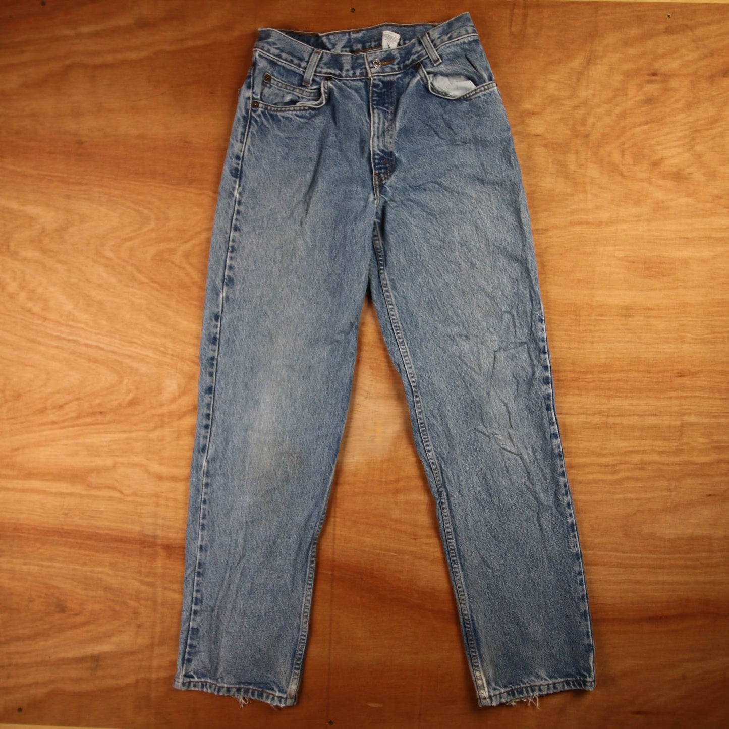 Levi's 550 Red Tab W30 L31 Tapered Leg Relaxed Fit Blue Denim Jeans