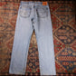 Levi's 505 W36 L32 Straight Leg Regular Fit Blue Denim Jeans