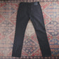Levi's 511 Red Tab W28 L33 Slim Fit Black Denim Jeans