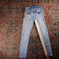 Levi's 519 Red Tab W28 L30 Slim Straight Blue Denim Jeans