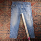 Wrangler W42 L29 Relaxed/Baggy Blue Denim Jeans