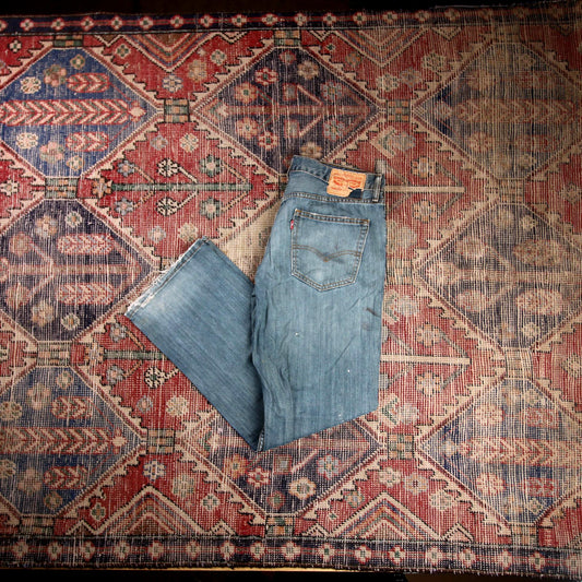 Levi's 559 W34 L30 Straight Leg Relaxed Fit Blue Denim Jeans