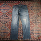 Levi's Signature W34 L29 Classic Ripped Style Blue Denim Jeans