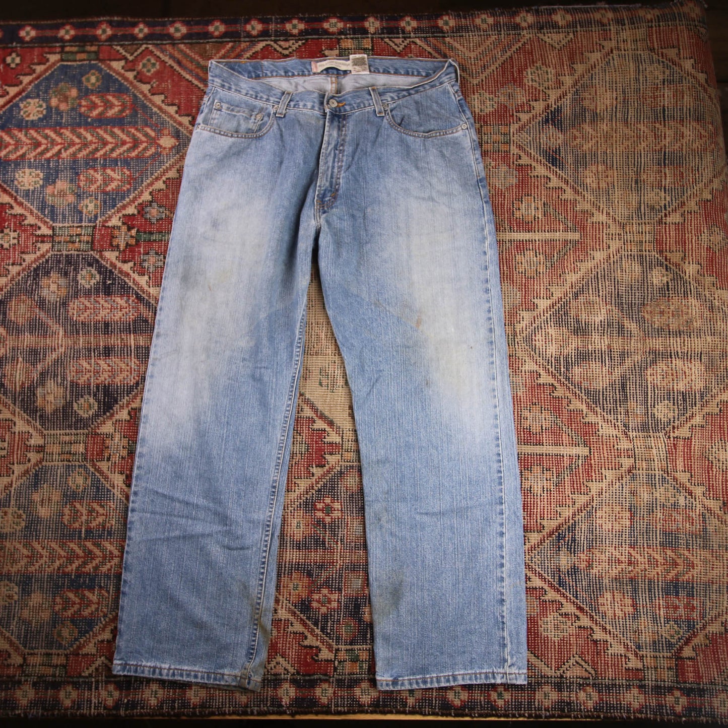 Levi's 559 W34 L29 Straight Leg Relaxed Fit Blue Denim Jeans