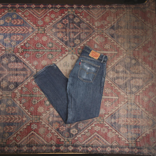 Levi's 514 W32 L31 Straight Leg Blue Denim Jeans