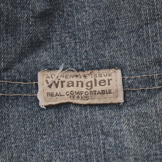 Wrangler W38 L31 Relaxed Blue Denim Jeans