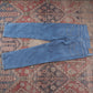 Levi's W28 L26 Straight Leg Blue Denim Jeans