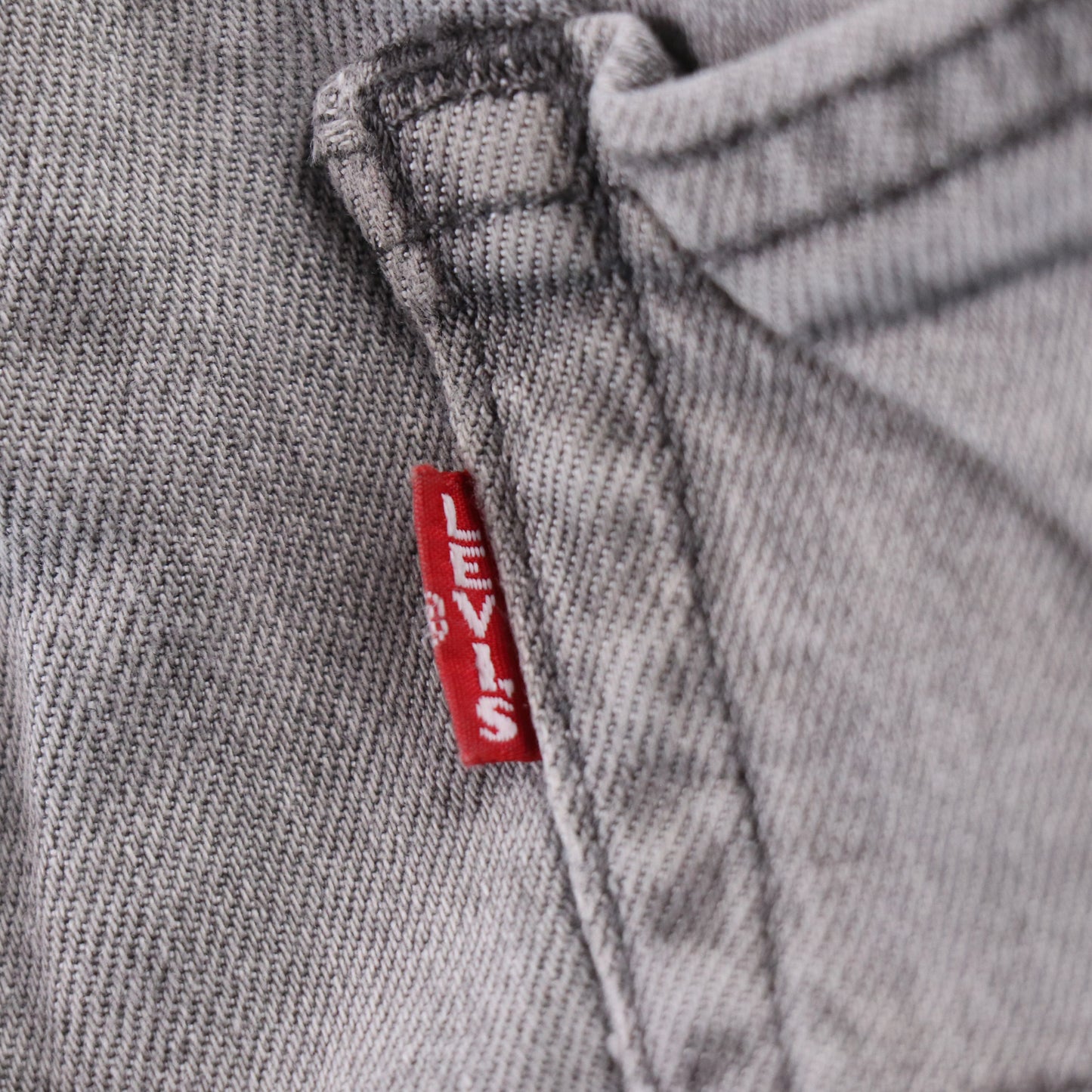 Levi's 511 Red Tab W30 L30 Slim Fit Grey Denim Jeans