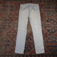 Levi's 511 W32 L30 Slim Fit White Denim Jeans