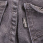 Levi's 306 Black Tab W24 L29 Super Skinny Classic Ripped Style Black Denim Jeans