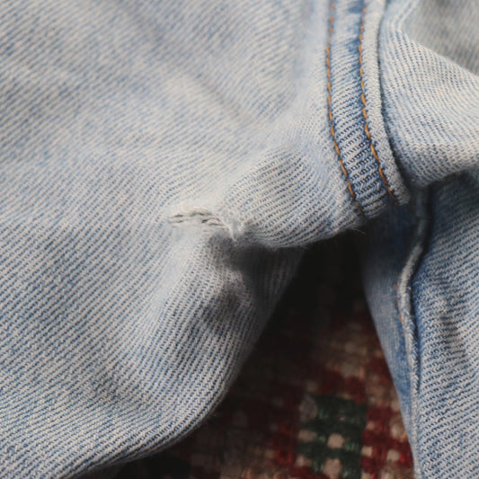 Levi's 512 Red Tab W32 L31 Tapered Leg Slim Fit Blue Denim Jeans