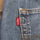 Levi's 505 W36 L30 Straight Leg Regular Fit Blue Denim Jeans