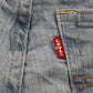 Levi's 502 Red Tab W26 L26 Tapered Leg Regular Fit Blue Denim Jeans