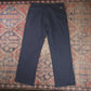 Dickies W36 L30 Straight Leg Blue Cotton Blend Trousers