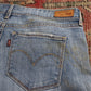 Levi's Red Tab W30 L28 Bootcut Mid-Rise Jeans Blue Denim Jeans