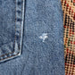Wrangler W38 L30 Straight Leg Relaxed Fit Blue Denim Jeans