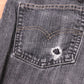Levi's 514 Red Tab W34 L31 Straight Leg Grey Denim Jeans