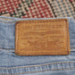 Levi's 710 W30 L30 Skinny Classic Ripped Style Blue Denim Jeans