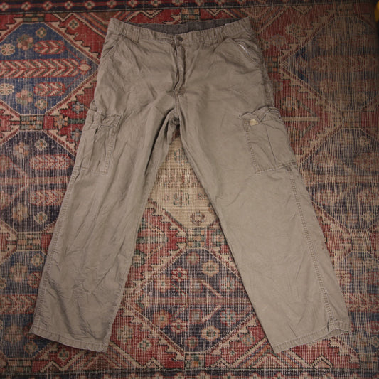Wrangler W36 L29 Cargos Beige Denim Trousers