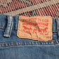Levi's 514 W38 L32 Straight Leg Blue Denim Jeans
