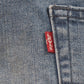 Levi's 514 Red Tab W30 L29 Straight Leg Blue Denim Jeans