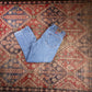 Wrangler W36 L28 Straight Leg Relaxed Fit Blue Denim Jeans