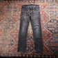 Levi's W30 L29 Straight Leg Slim Fit Black Denim Jeans