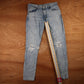Levi's 512 Red Tab W32 L31 Tapered Leg Slim Fit Blue Denim Jeans
