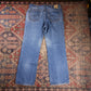 Lee W34 L30 Straight Leg Relaxed Fit Blue Denim Jeans