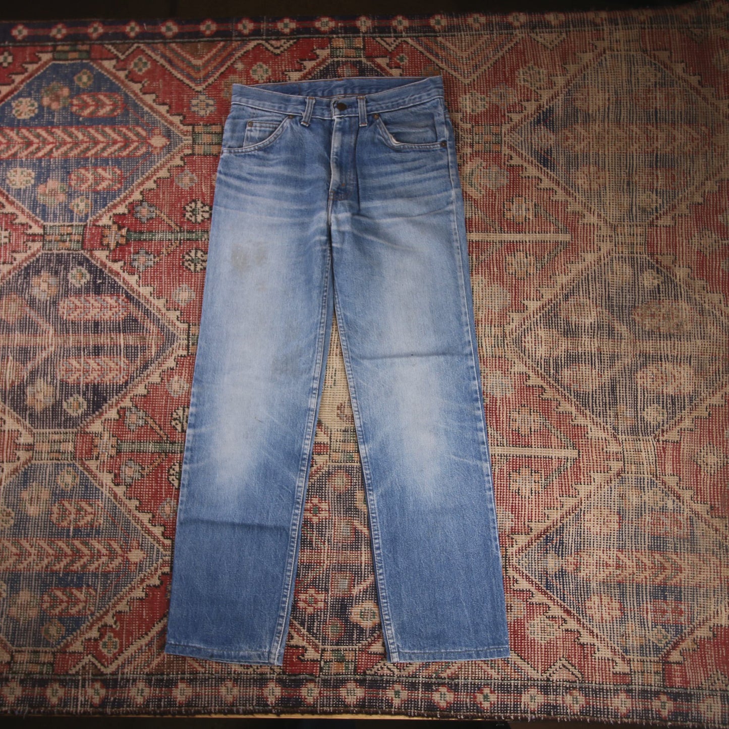 Levi's Orange Tab W30 L28 Tapered Leg Relaxed Fit Blue Denim Jeans