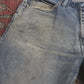 Wrangler W34 L30 Straight Leg Loose Fit Blue Denim Jeans