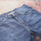 Levi's W34 L28 Straight Leg Blue Denim Jeans